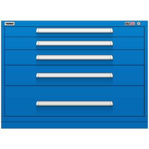 Vidmar Drawer Cabinet, 6 Drawer, 45" W 27.8" D 33" H (RP1146AL)