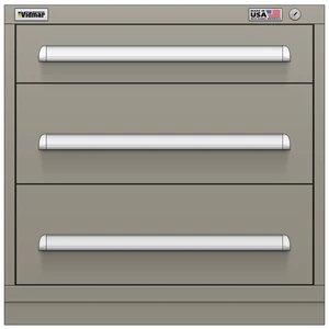Vidmar Drawer Cabinet, 3 Drawer, 30" W 27.8" D 30" H (SEP1411AL)