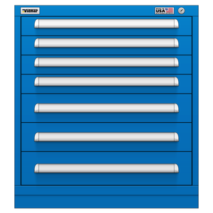 Vidmar Drawer Cabinet, 8 Drawer, 30" W 27.8" D 33" H (SEP1002AL)