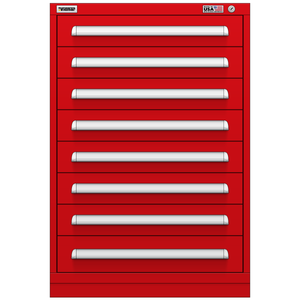 Vidmar Drawer Cabinet, 9 Drawer, 30" W 27.8" D 44" H (SEP2029AL)