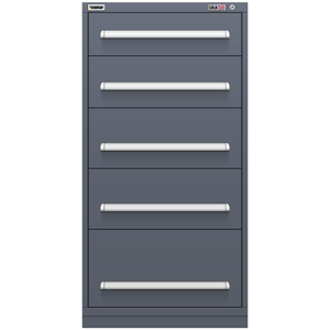 Vidmar Drawer Cabinet, 6 Drawer, 30" W 27.8" D 59" H (SEP3214AL)