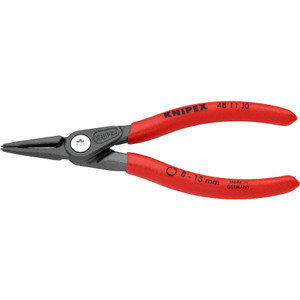 KNIPEX Precision Circlip Pliers, Internal 9–13 mm, Straight (48 11 J0)