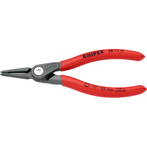 KNIPEX Precision Circlip Pliers, Internal 12–25 mm, Straight (48 11 J1)