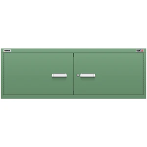 Vidmar Stacking Overhead Shelf Cabinet, 2 Shelf, w/ Hinged Doors, 60" W 27.8" D 20.8" H (DWOD1101AL)