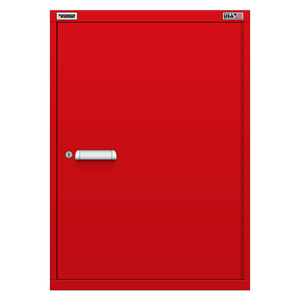 Vidmar Overhead Shelf Cabinet, 2 Shelf, w/ Hinged Door, 30" W 27.8" D 42" H (OSD245R/L1AL)