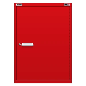 Vidmar Stacking Overhead Shelf Cabinet, 2 Shelf, w/ Hinged Door, 30" W 27.8" D 42" H (OSD245R/L1AL)