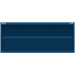 Vidmar Stacking Overhead Shelf Cabinet, 2 Shelf, 60" W 27.8" D 24.7" H (DWO1351A)