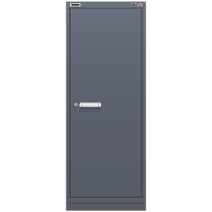 Vidmar Shelf Cabinet, 3 Shelf, w/ Hinged Door, 22.5" W 21.4" D 59" H (SLD34R/L2AL)