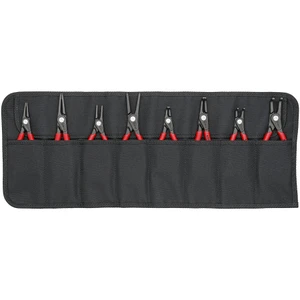 KNIPEX Precision Circlip Pliers Set, 8 pcs, w/ Tool Roll (00 19 58 V02)