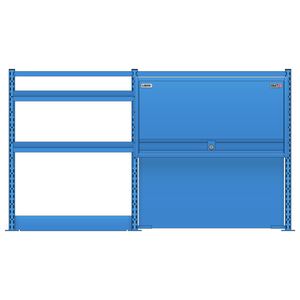 LISTA Nexus Workstation System, 30" H x 54" W (NXC/SM3023-60)