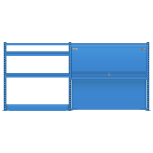 LISTA Nexus Workstation System, 30" H x 66" W (NXC/SM3023-72)