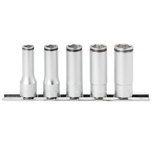 Ko-ken 3/8" Socket Set, 6-Point Deep, Nut Grip, 5 pcs (RS3350M/5)