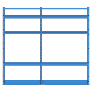 LISTA Nexus Workstation System, 48" H x 54" W (NXC/SM/RM4804-60)