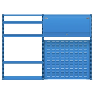 LISTA Nexus Workstation System, 48" H x 66" W (NXC/SM/RM4825-72)