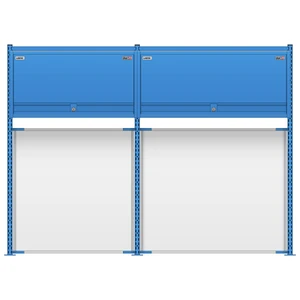 LISTA Nexus Workstation System, 48" H x 66" W (NXC/SM/RM4828-72)