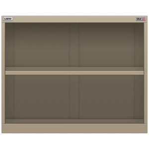LISTA Shelf Cabinet, 2 Shelf, 34.3" W 22.5" D 27.6" H (X-ES0600-TSC)