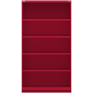 LISTA Tall Shelf Cabinet, 5 Shelf, 40.3" W 28.5" D 74.8" H (TC01-1750HW-00)