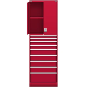 LISTA Tall Combination Cabinet, 9 Drawer, 28.2" W 28.5" D 86.6" H (TC03-2050SC-03)