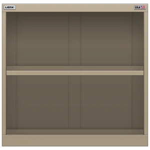LISTA Shelf Cabinet, 2 Shelf, 28.2" W 28.5" D 27.6" H (X-SC0600-TSC)