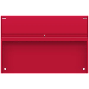 LISTA Overhead Cabinet Bay, 60" W x 22" Clearance, 60" W x 16" H Cabinet, Retractable Door (X-SRO2/1601-6022RD)