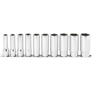 Ko-ken 1/2" Socket Set, 6-Point Deep, 10 pcs (RS4300M/10)