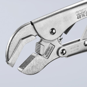 KNIPEX Locking Pliers, Universal, w/ Pivoting Jaw, 10" (40 14 250)