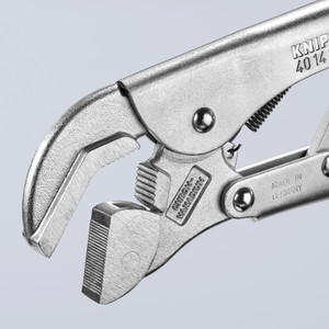 KNIPEX Locking Pliers, Universal, w/ Pivoting Jaw, 10" (40 14 250)