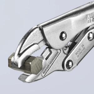 KNIPEX Locking Pliers, Round Jaws, 7-1/4" (41 04 180)