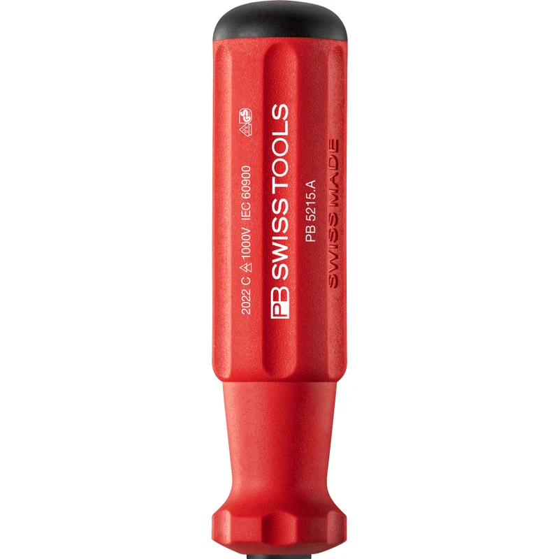 PB Swiss Classic VDE Insulated Interchangeable Blade Screwdriver Handle (PB 5215.A)