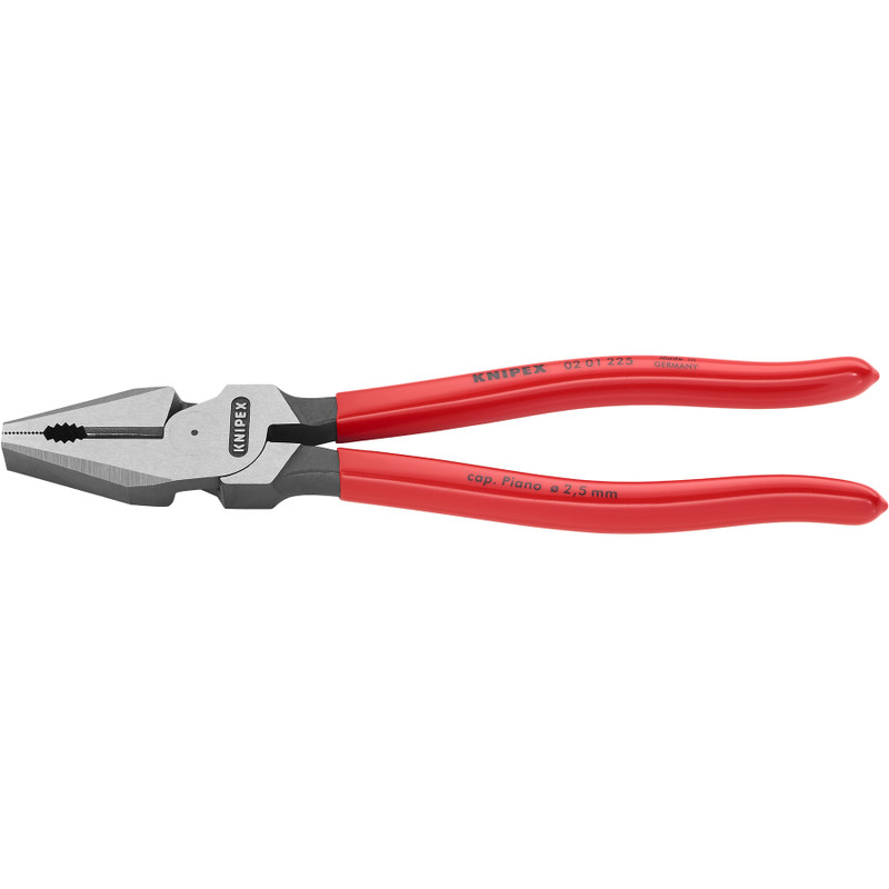 KNIPEX High-Leverage Combination Pliers, 9" (02 01 225)