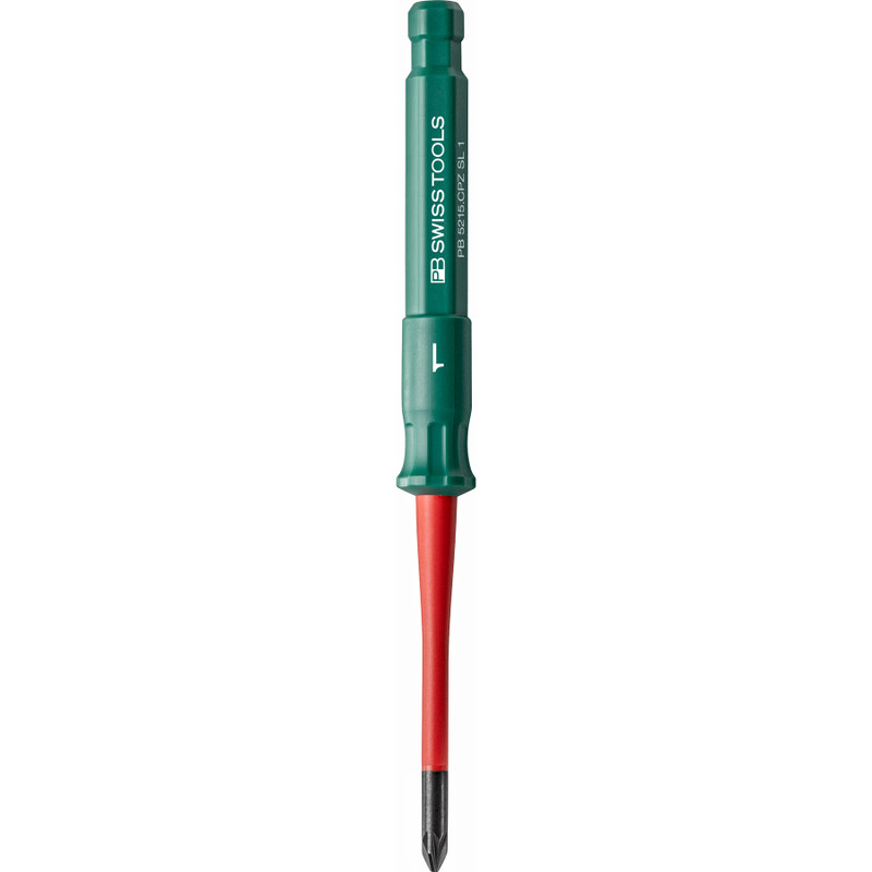 PB Swiss Interchangeable Blades, 5215 Insulated VDE Slim Series, Combination Slotted/Pozidriv (PB 5215.CPZ SL)