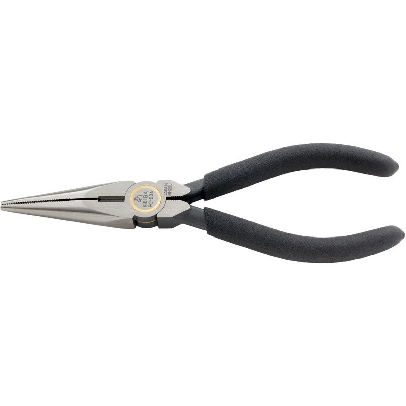 KEIBA High-Grade Long Nose Pliers, 6" (FC-306)