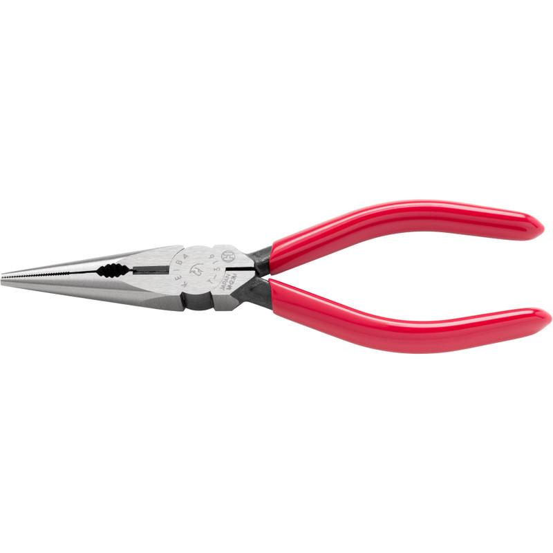 KEIBA Long Nose Pliers, Telephone Style, 6" (T-316)