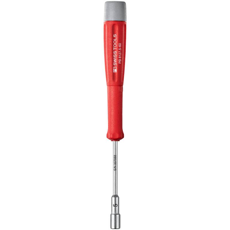 PB Swiss SwissGrip Precision Screwdriver, 6-Point Socket, 5 mm (PB 8127.5-60)