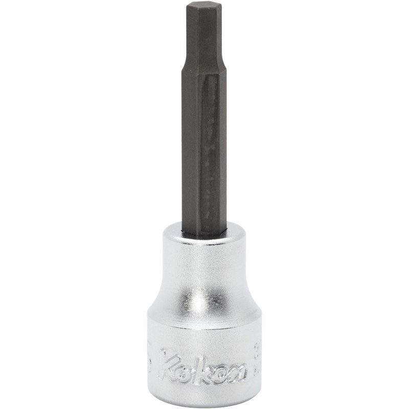 Ko-ken 3/8" Bit Sockets, Hex, 62 mm Long (3010M.62)