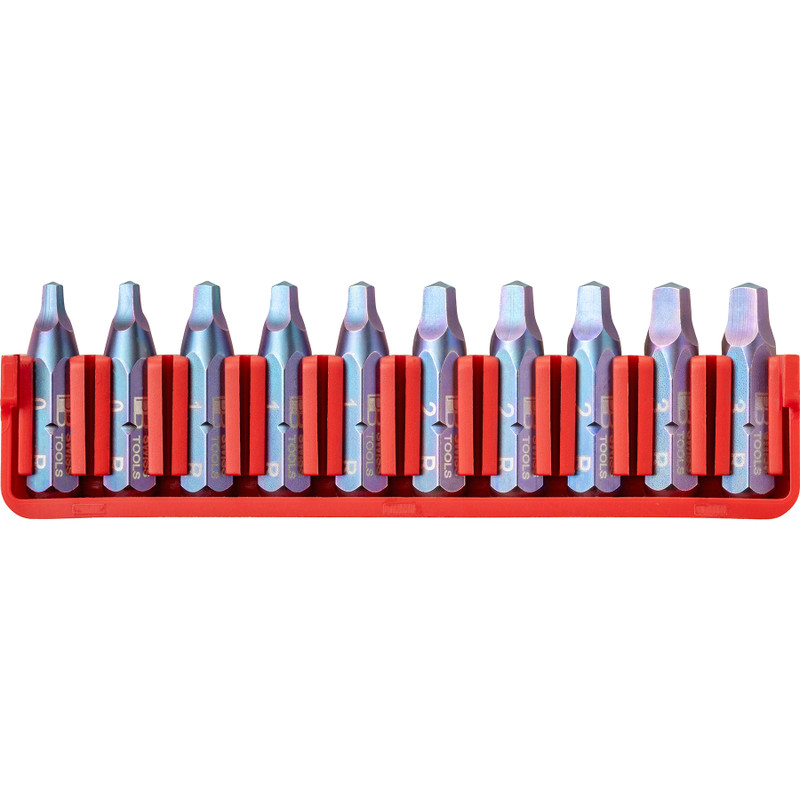 PB Swiss 1/4" Bit Set, C6, Robertson, 10 pcs (PB C6.708 CN)