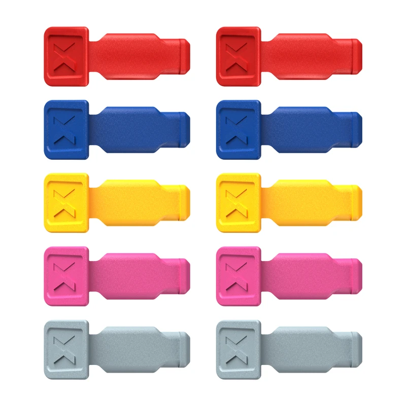 KNIPEX KNIPEXtend Handle Clips, ColorCoded, 10 pcs (00 61 10 XX SBA)