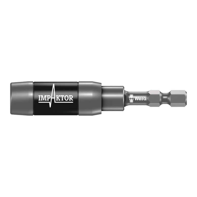 Wera 1/4" Bit Holder, E6, Impaktor, 75 mm Long (897/4 IMP R)