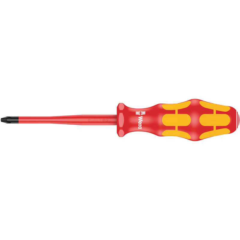 Wera Kraftform Plus Slim VDE Insulated Screwdrivers, Phillips (162 iS)