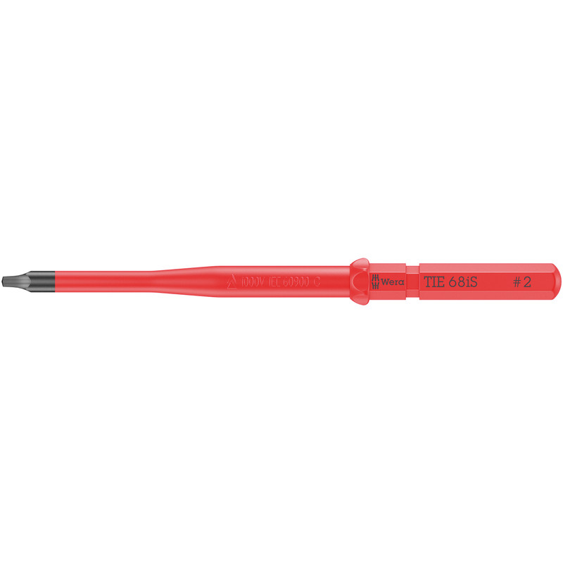 Wera Kraftform Kompakt VDE Insulated Slim Interchangeable Blades, Robertson Square (68 iS)