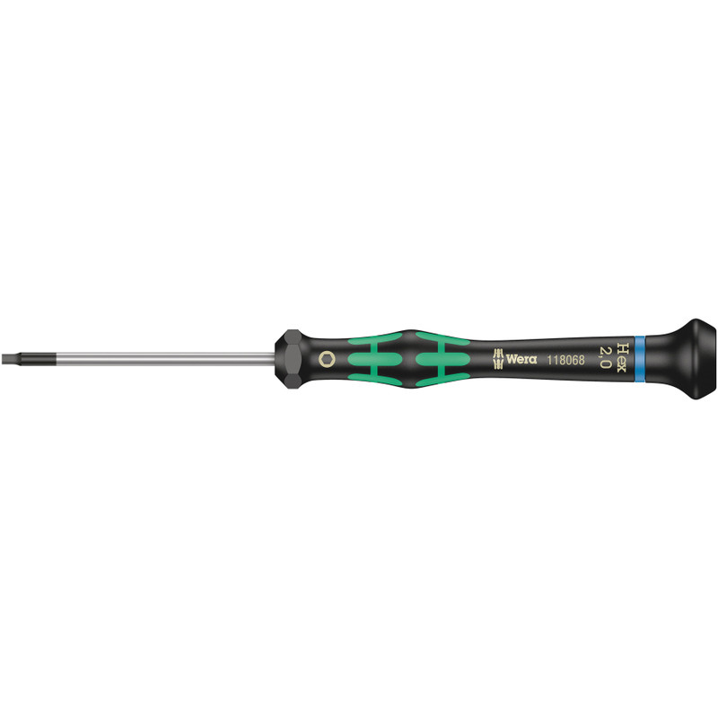 Wera Kraftform Micro Precision Screwdrivers, Hex (2054)