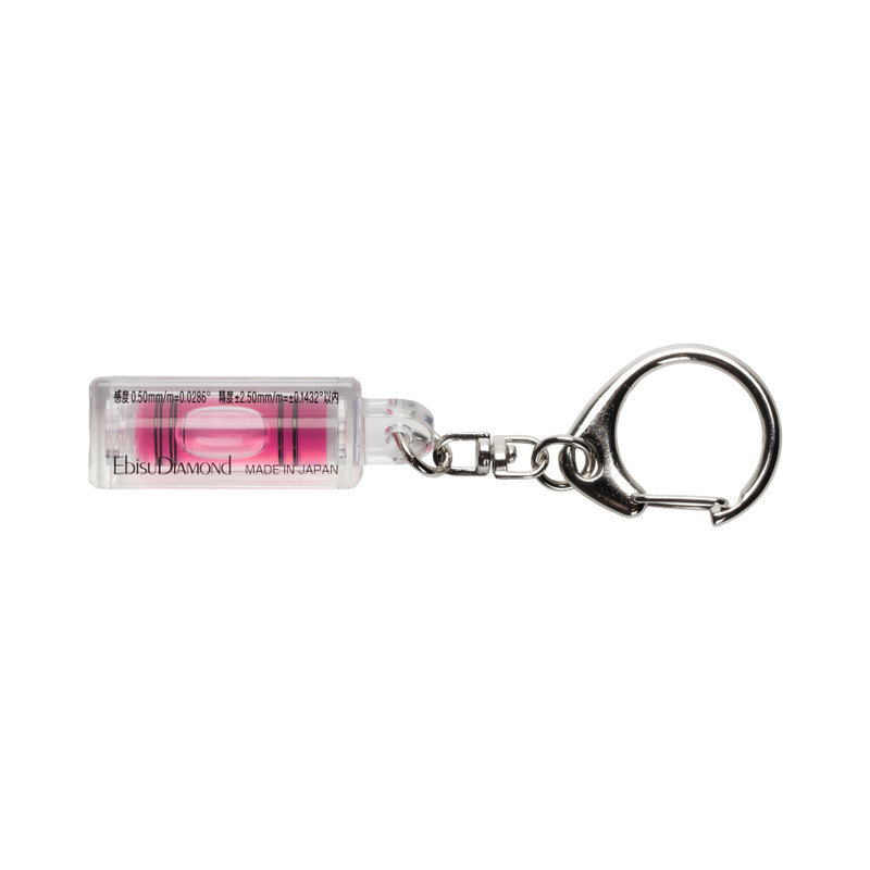 Ebisu Keychain Level, Red Vials (ED-KEYR)