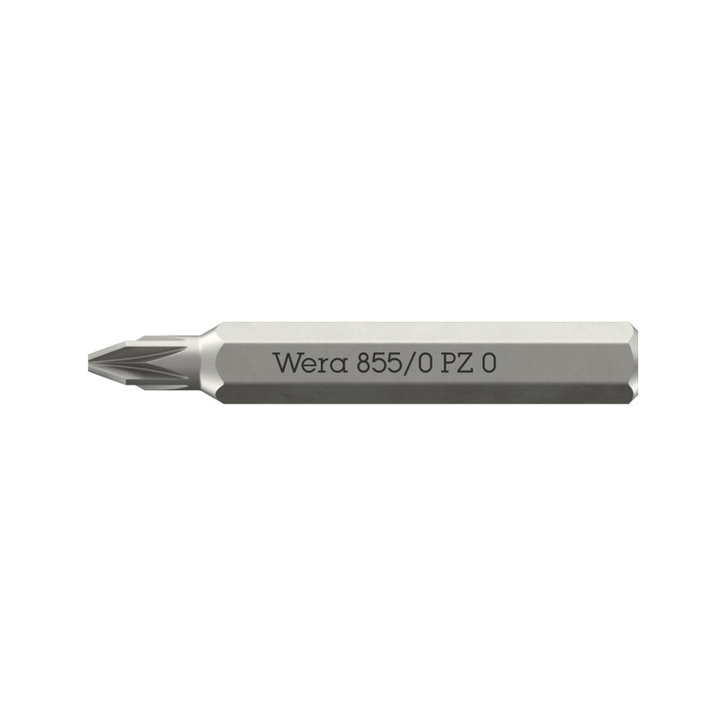 Wera Micro Bits, Pozidriv (855/0 Micro PZ)