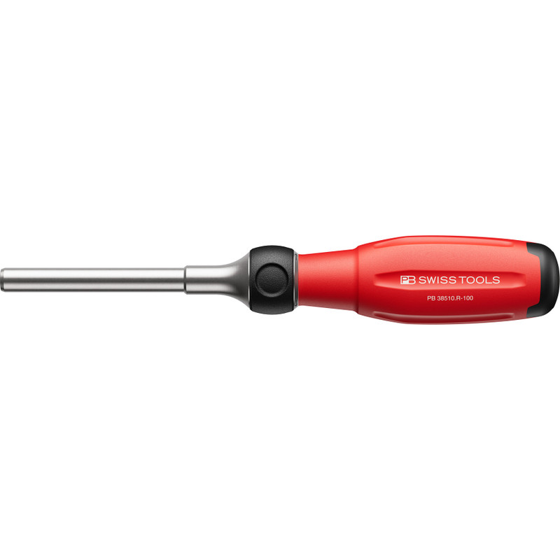 PB Swiss SwissGrip Evo Ratcheting Bit Screwdriver, Magnetic, 100 mm (PB 38510.R-100)