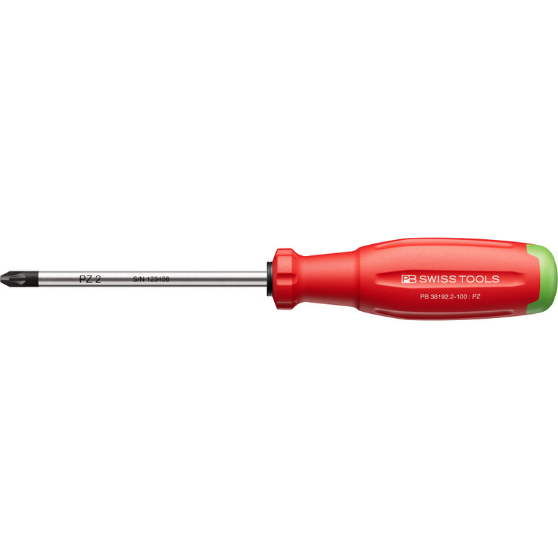 PB Swiss SwissGrip Evo Screwdrivers, Pozidriv (PB 38192)