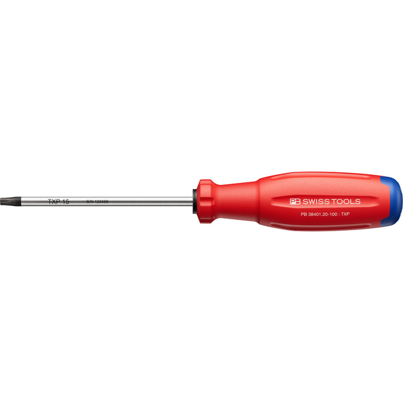 PB Swiss SwissGrip Evo Screwdrivers, Torx® Plus (PB 38401)