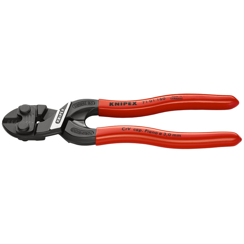 KNIPEX CoBolt® S Compact Bolt Cutters, 6-1/4" (71 01 160)