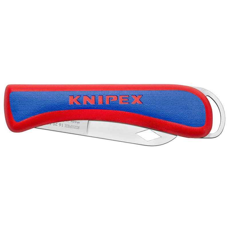 KNIPEX Folding Knife, 3-1/8" Blade (16 20 50)