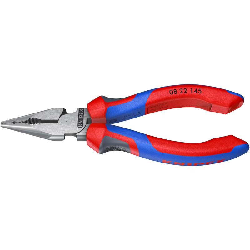 KNIPEX Needle Nose Combination Pliers, Comfort-Grip, 5-3/4" (08 22 145)