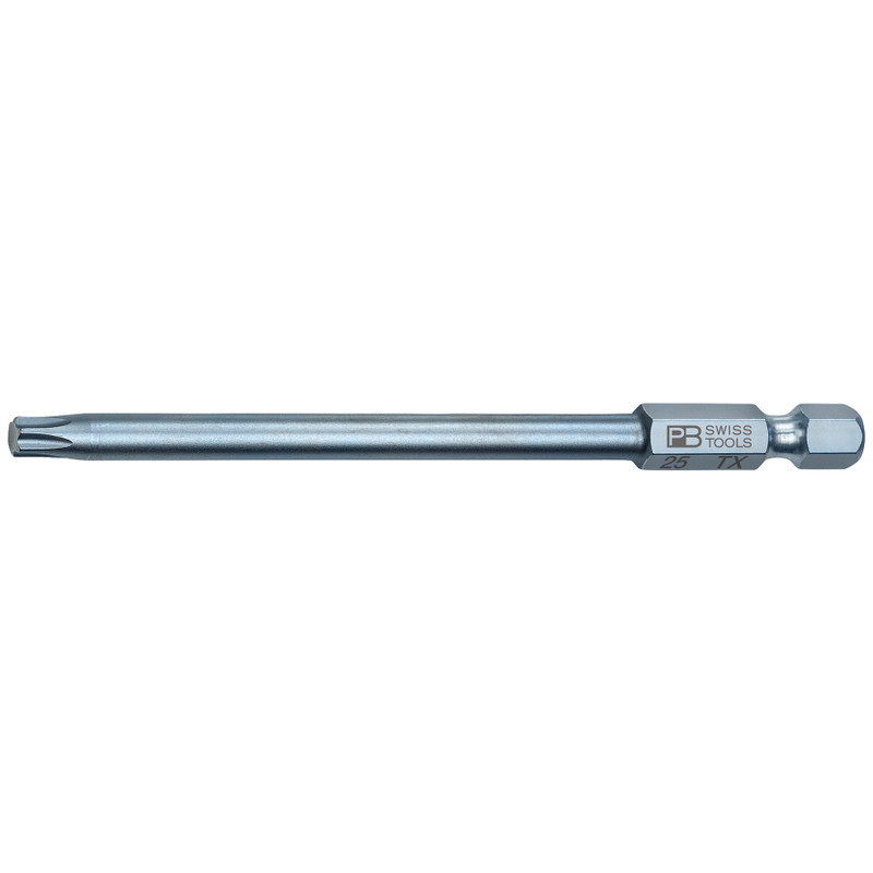 PB Swiss 1/4" Bits, E6, Torx®, 95 mm Long (PB E6L.400)